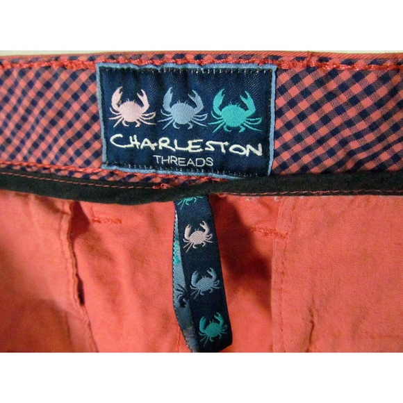 Charleston Threads Men's Pants Size 33/32 Orange - Picture 3 of 6